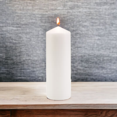 Pillar Candles 80Mmx200Mm
