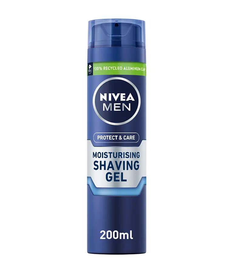 6 x Nivea Nivea Men Protect & Care Aloe Vera Shaving Gel 200Ml