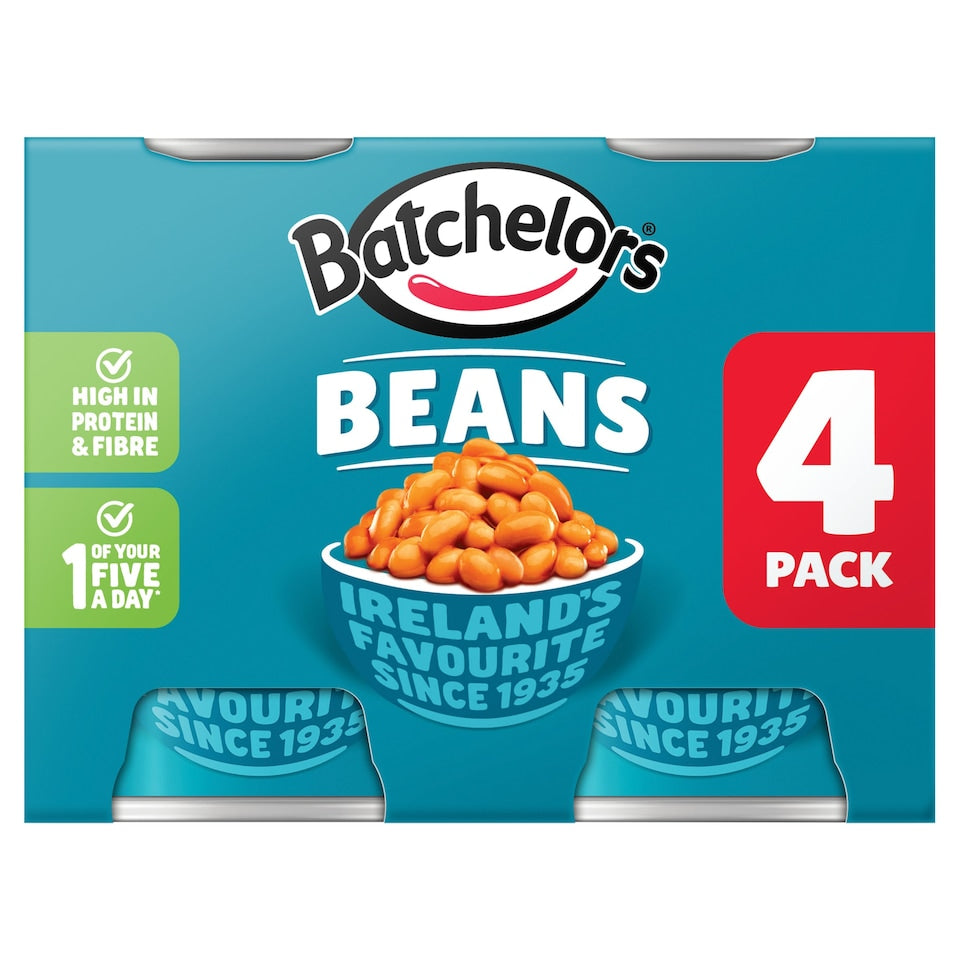 6 x Batchelors Beans 4 X 420G