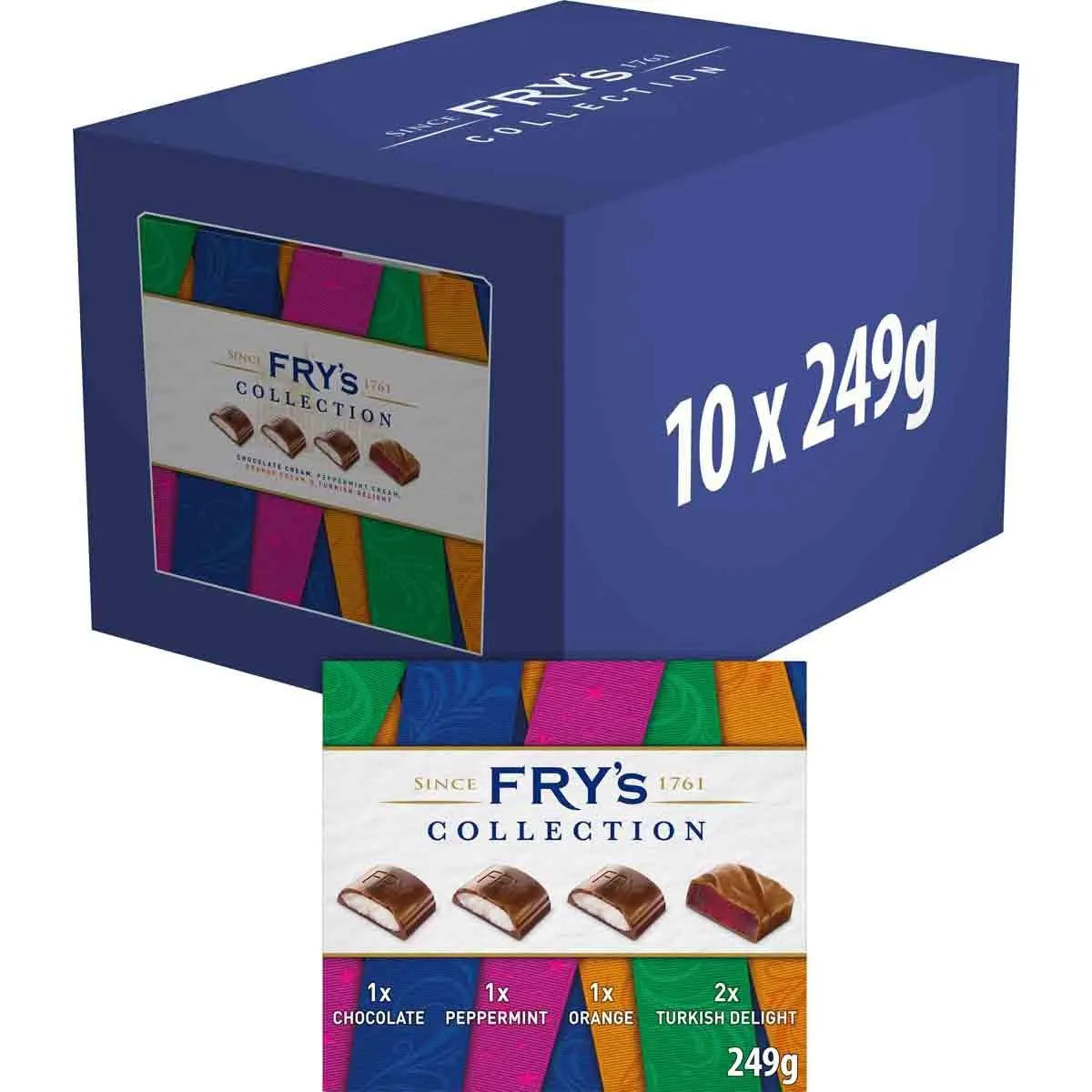 10 x Fry's Selection Box - 249GM