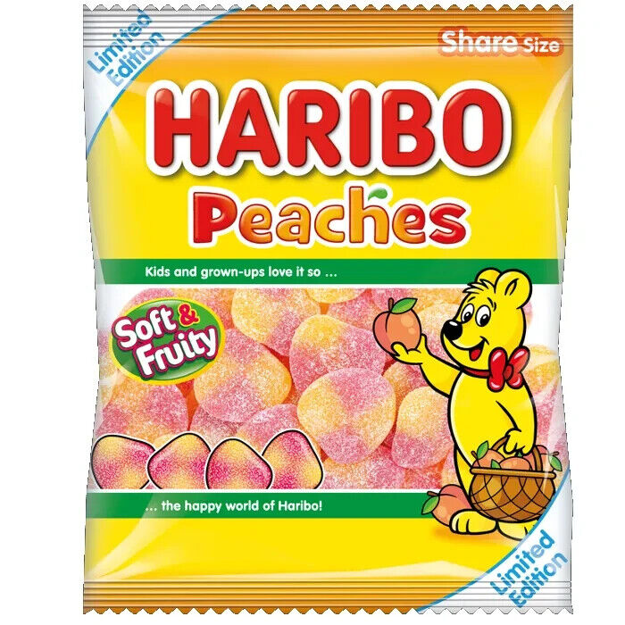 20 x Haribo Peaches 160G