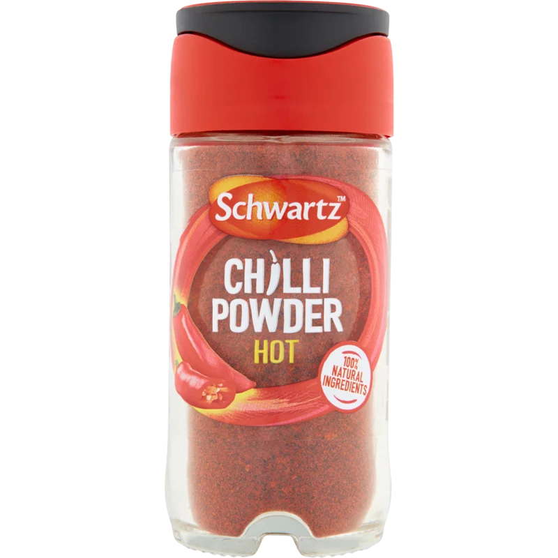 6 x Schwartz Chilli Powder Hot - 38G