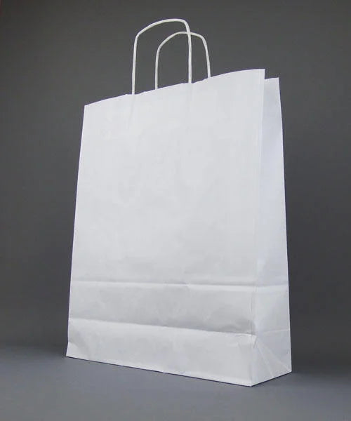 1000 x Carrier Bag White - 27X42X52