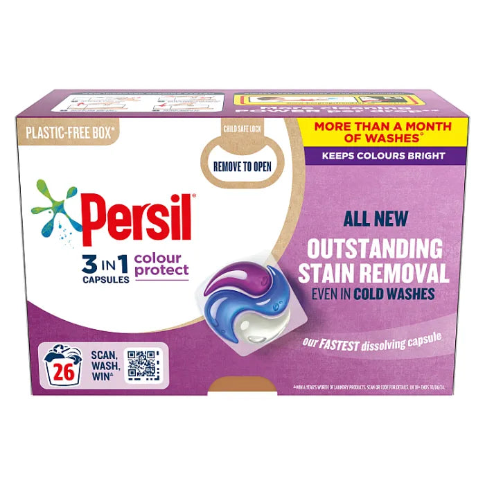 3 x Persil Caps 26W Colour
