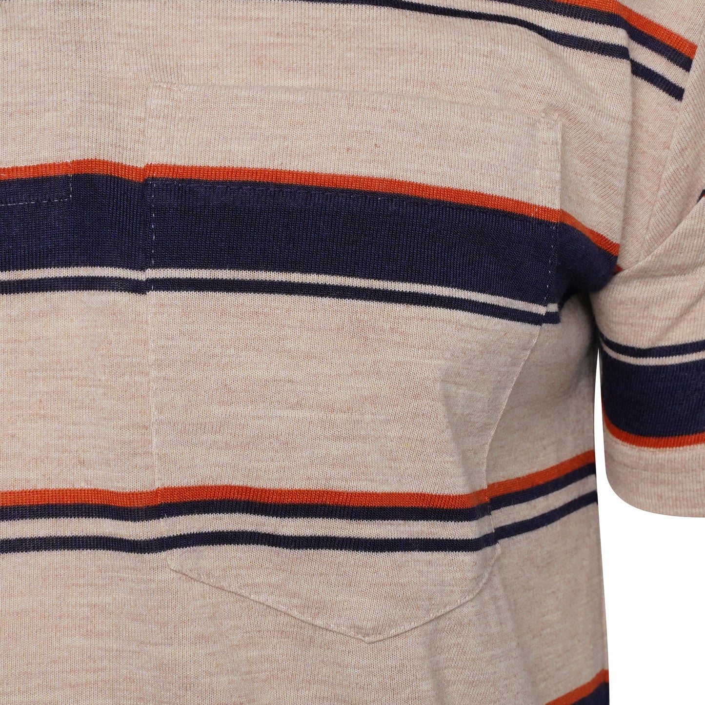 Charles Norton Brenden Striped Polo Shirt