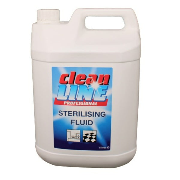 2 x Clean Line Professional Sterilising Fluid 5 Litres