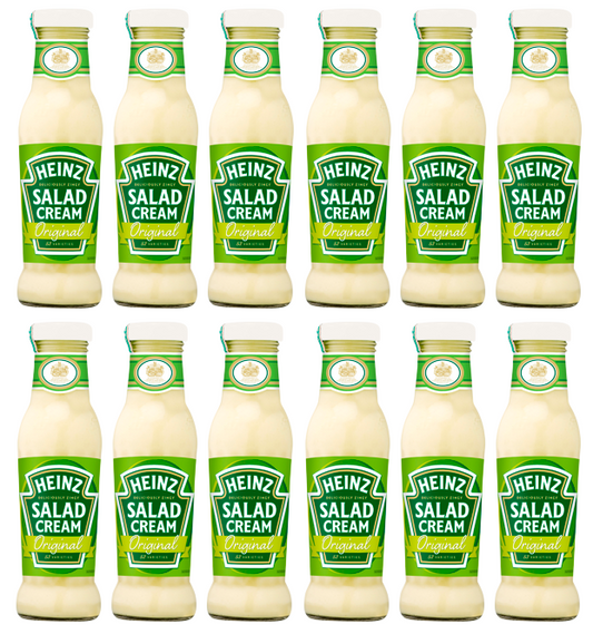 12 x Heinz Salad Cream 285Gm
