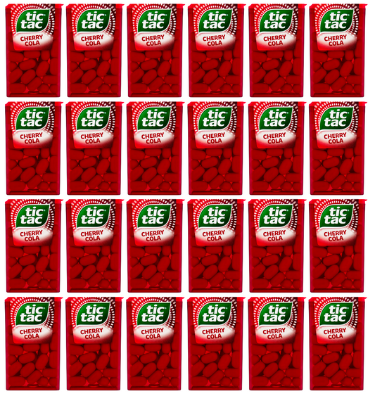24 x Tic Tac Cherry Cola T1 Case 18Gm