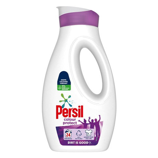 8 x Persil Colour Laundry Washing Liquid Detergent 24 Wash 648 Ml