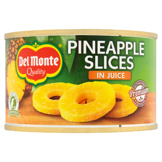 12 x Del Monte Pineapple Slices In Juice 220Gm