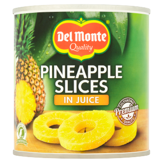 12 x Del Monte Pineapple Slices In Juice 432Gm