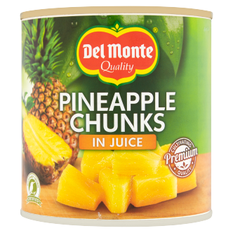 12 x Del Monte Pineapple Chunks In Juice 432Gm