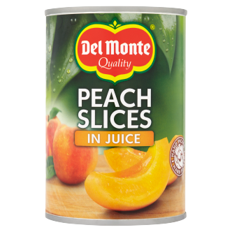 12 x Del Monte Peach Slices In Juice 415Gm