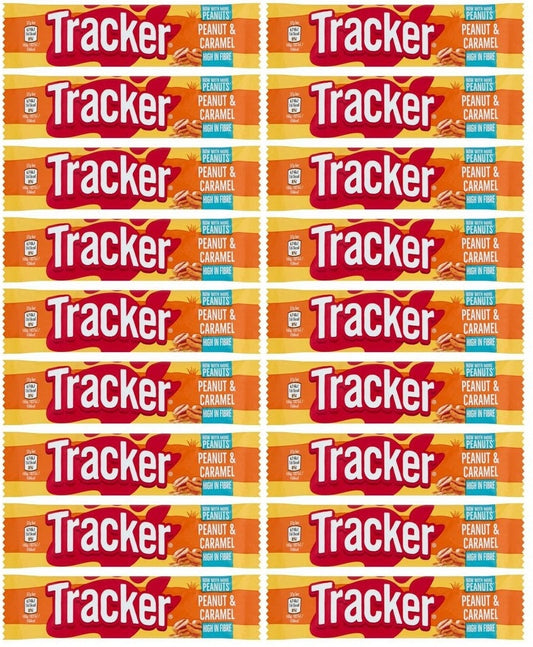 18 x Tracker Peanut & Caramel - 37GM