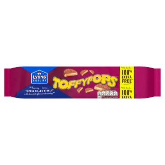 20 x Lyons Toffy Pop100% Free 240G