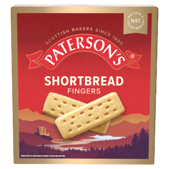 14 x Paterson Shortbread Fingers 300Gm