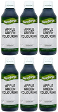 6 x Newforge Apple Green Colouring 500Ml