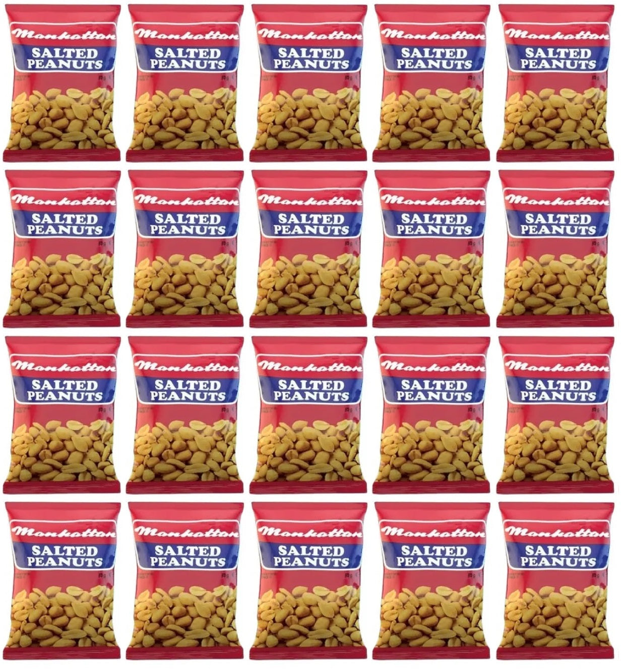20 x Manhattan Salted Peanuts 50G