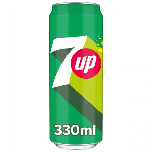 6 x 7Up Can 4 X 330Ml