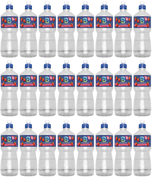 24 x Ballygowan Hint Of Fruit Strawberry 500Ml