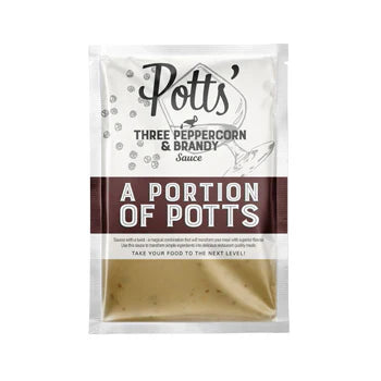 Potts 3 Peppercorn Sauce - 75g