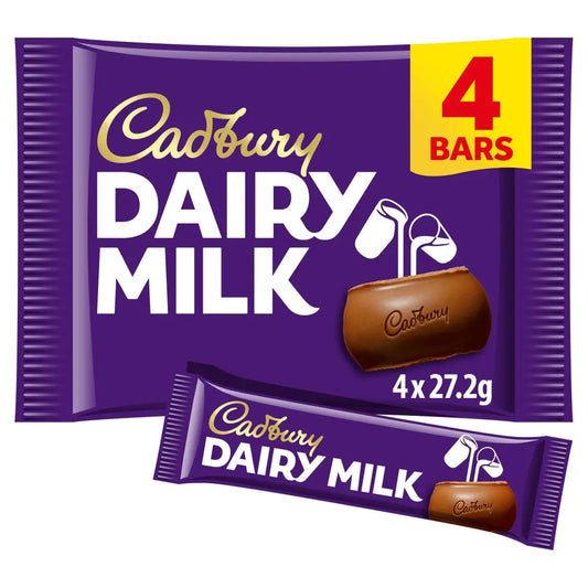 14 x Cadbury Dairy Milk 4pk - 108GM