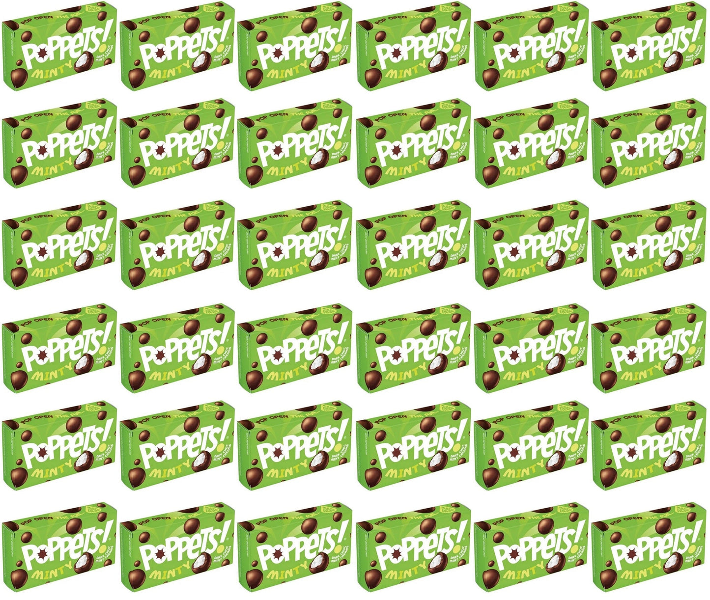 36 x Poppets Mint Creams - 39G