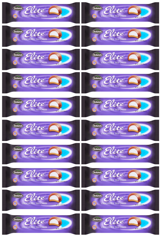 20 x Bolands Elite Chocolate Tea Cakes 150G