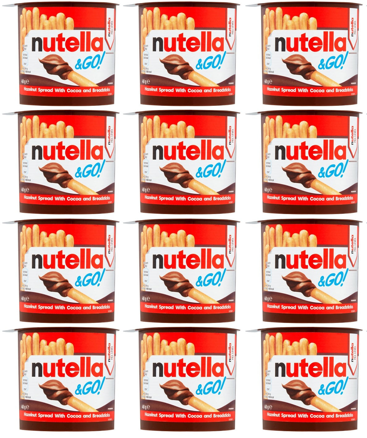 12 x Nutella & Go - 48GM