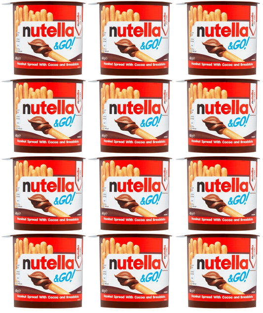 12 x Nutella & Go - 48GM
