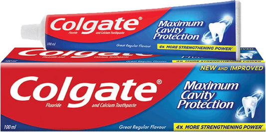 6 x Colgate Maximum Cavity Protection Toothpaste 100Ml