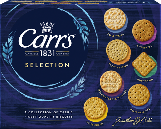 6 X Carrs Selection Carton 200Gm 200GM