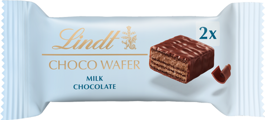 20 x Lindt Choco Wafer Milk  - 26GM