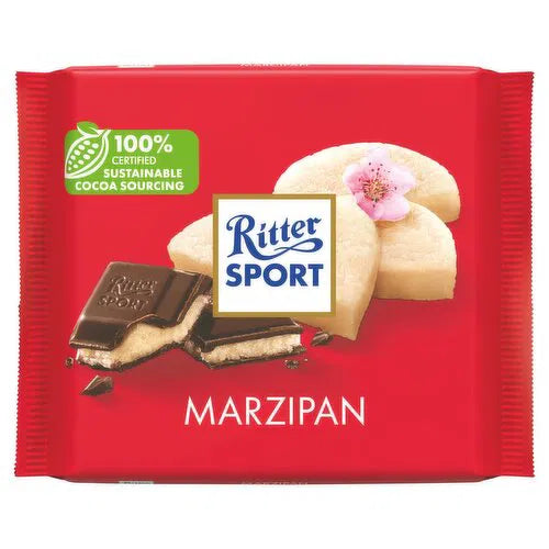 12 x Ritter Sport Colourful Variety Marzipan 100G