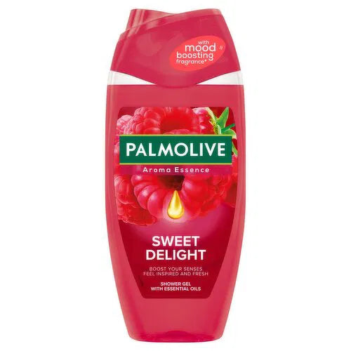 12 x Palmolive Aroma Essence Sweet Delight Shower Gel Body Wash 250Ml