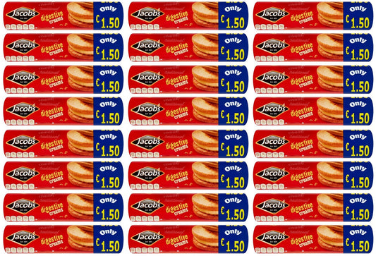 24 x Jacob's Digestive Creams 200G