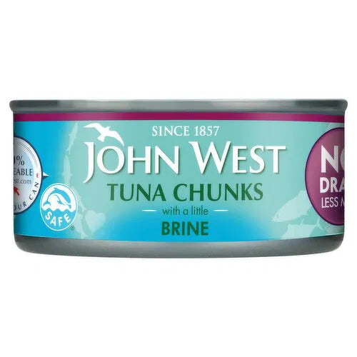 12 x John West Tuna Chunks With A Little Brine 110G