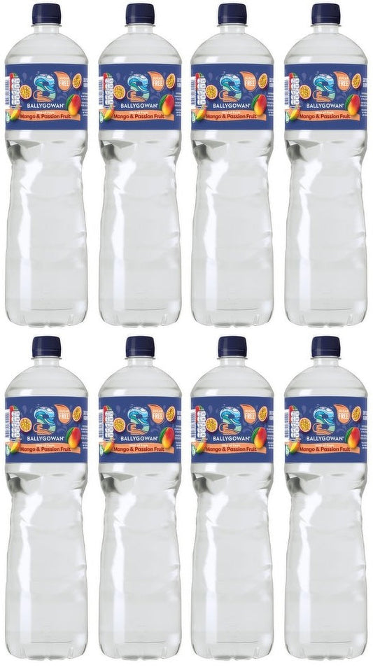 8 x Ballygowan Hint Of Fruit Mango & Passion Fruit 1.5L