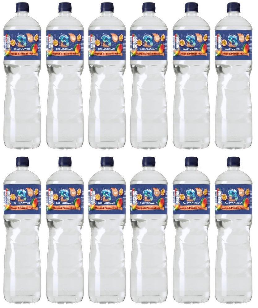 12 x Ballygowan Hint Of Fruit Mango & Passion Fruit 1.5L