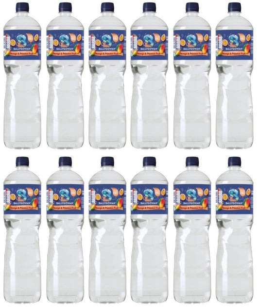 12 x Ballygowan Hint Of Fruit Mango & Passion Fruit 1.5L