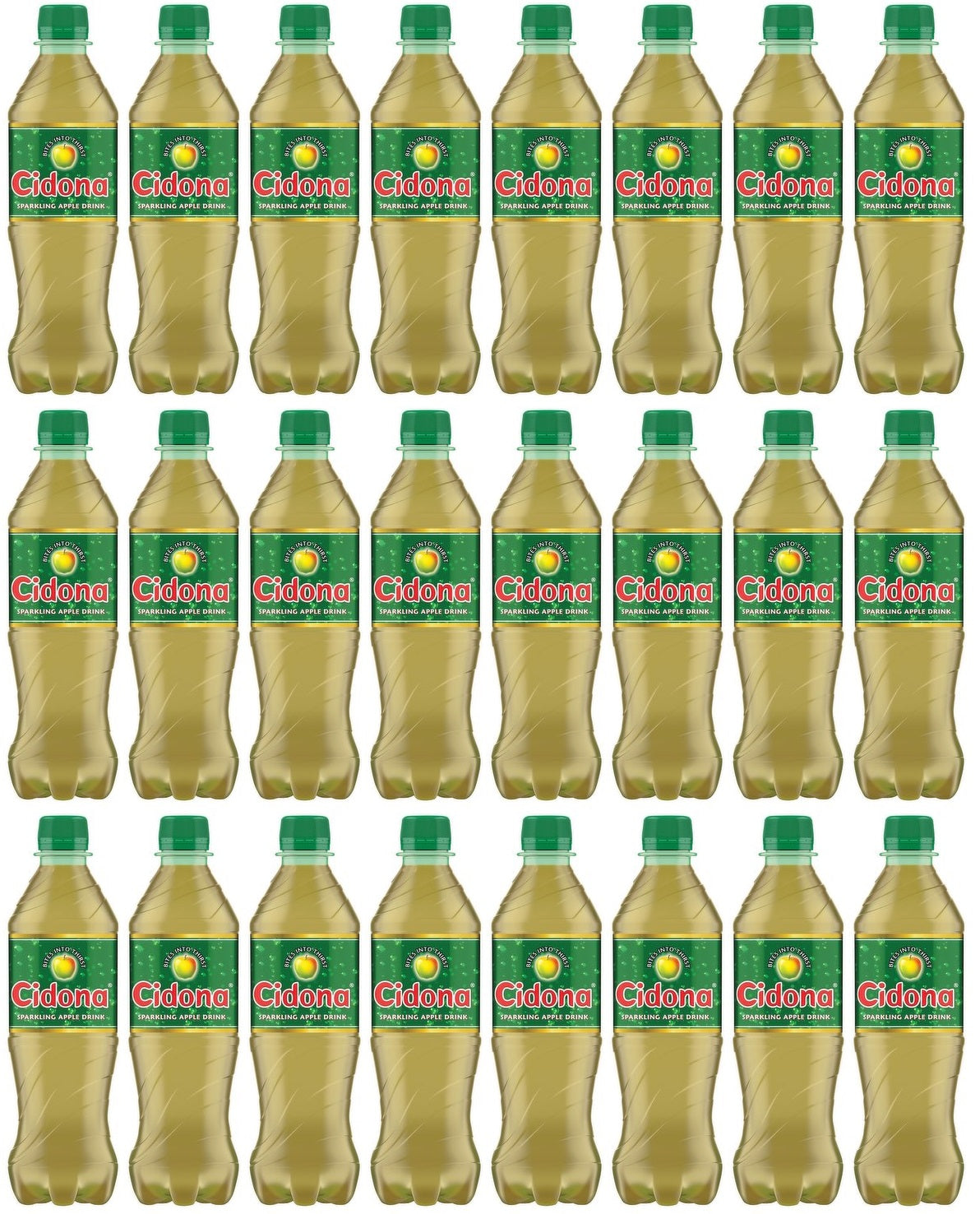 24 x Cidona Sparkling Apple Drink 500Ml