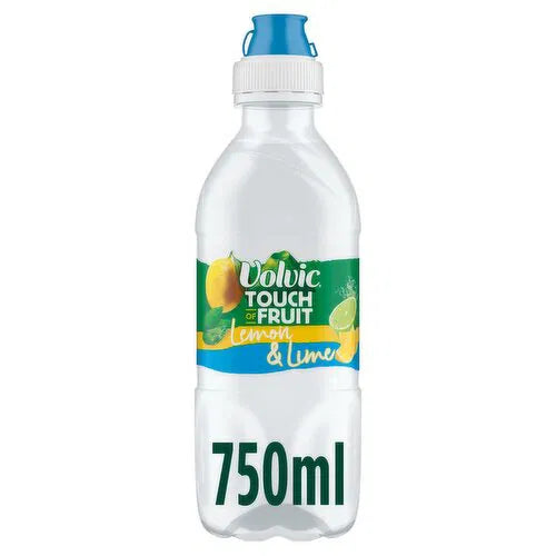 6 x Volvic Tof Lemon & Lime Sugar Free - 750ML