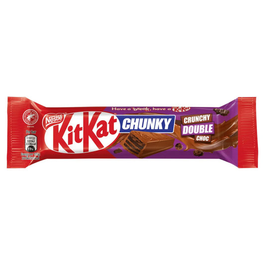 24 x Kitkat Chunky Crunchy Double Choc 42G