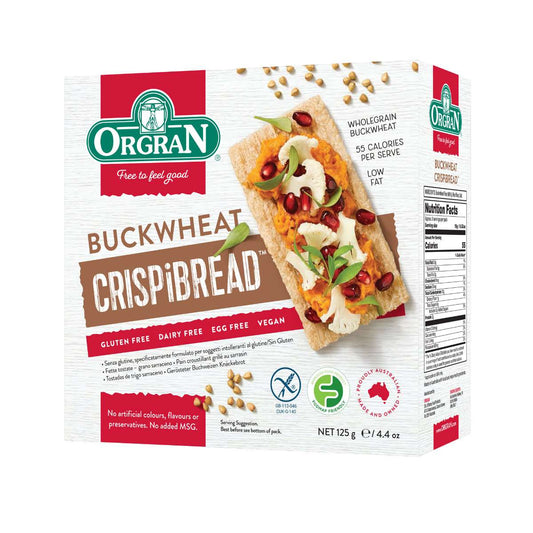 Orgran Buckwheat Crispibread - 125g