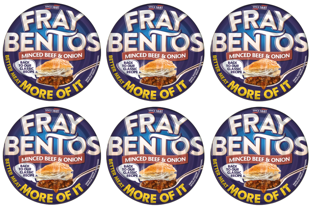 6 x Fray Bentos Mince Beef & Onion Pie - 425GM