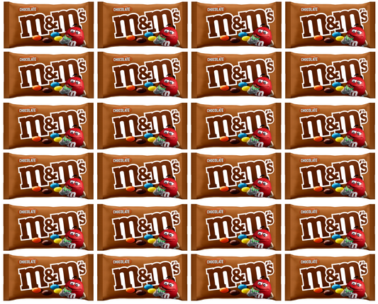 24 x M&M'S Chocolate Bags 45Gm