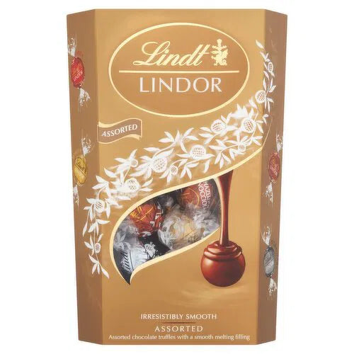 6 x Lindt Lindor Assorted Chocolate Truffles Box 337G