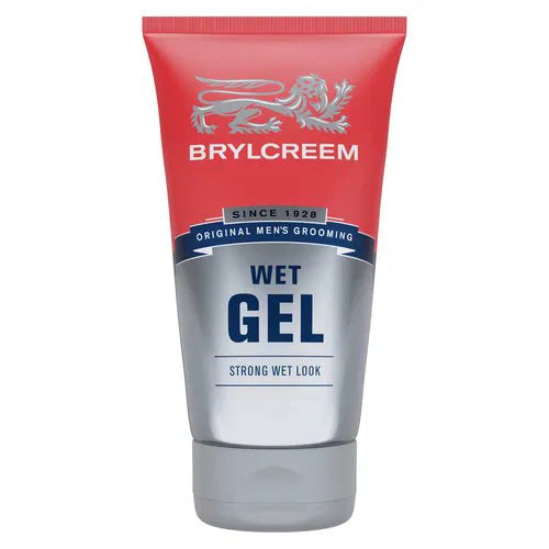6 x Brylcreem Wet Effect Hair Gel 150Ml