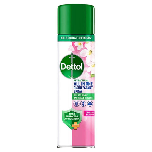 6 x Dettol Disinfectant Spray Orchard Blossom - 300ML