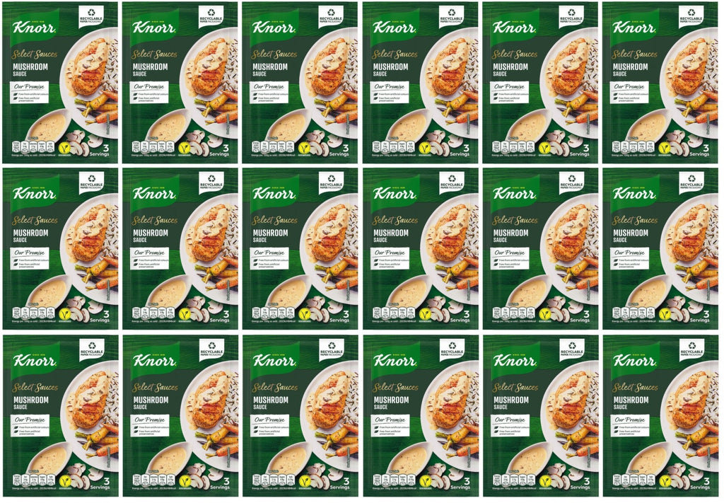 18 x Knorr Select Sauces Mushroom Sauce 40G